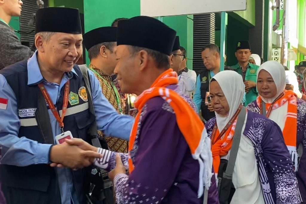 Foto ilustrasi jemaah haji Embarkasi Surabaya