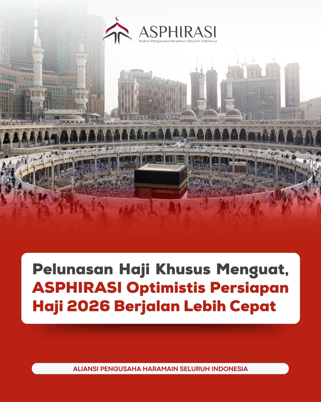 pelunasan haji khusus 2026 capai 3192 jamaah