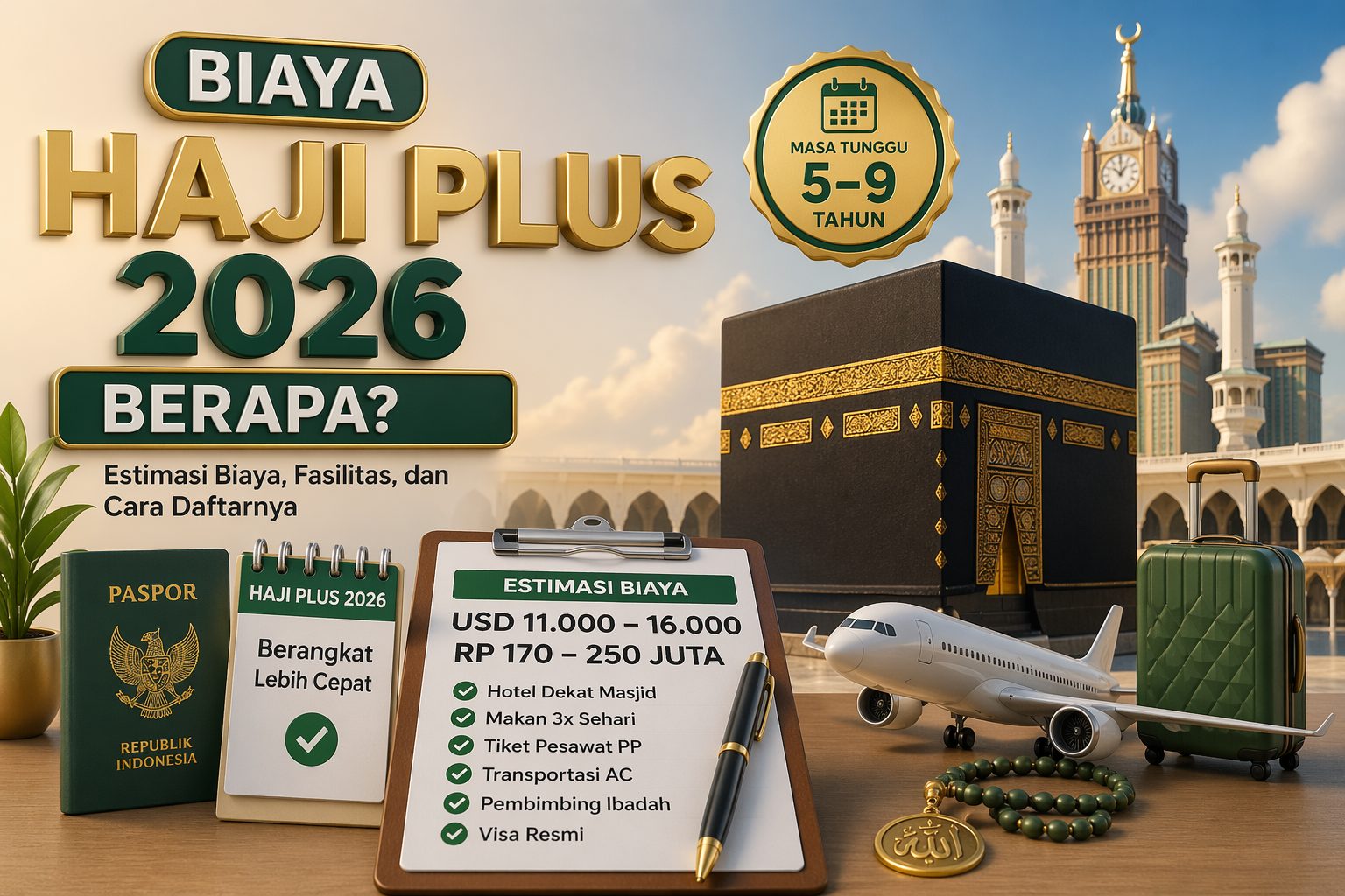 biaya haji plus 2026