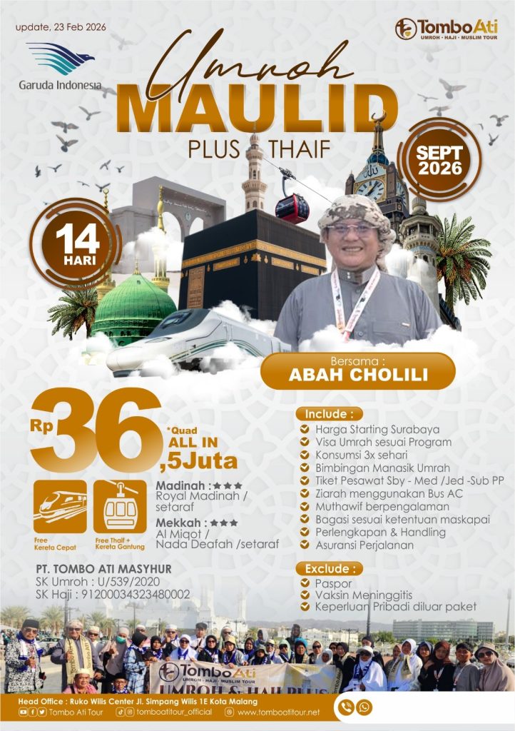 umroh maulid plus thaif