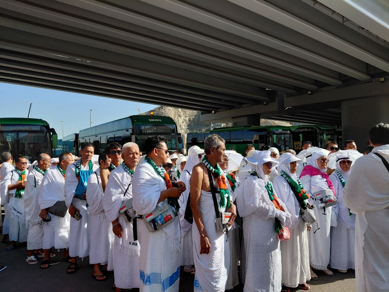 Menuju Armuzna 2026 jemaah haji Indonesia