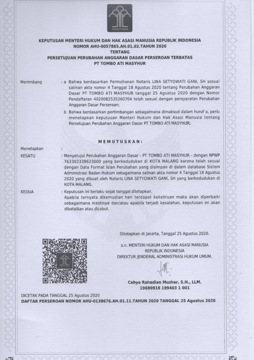 surat surat tombo ati